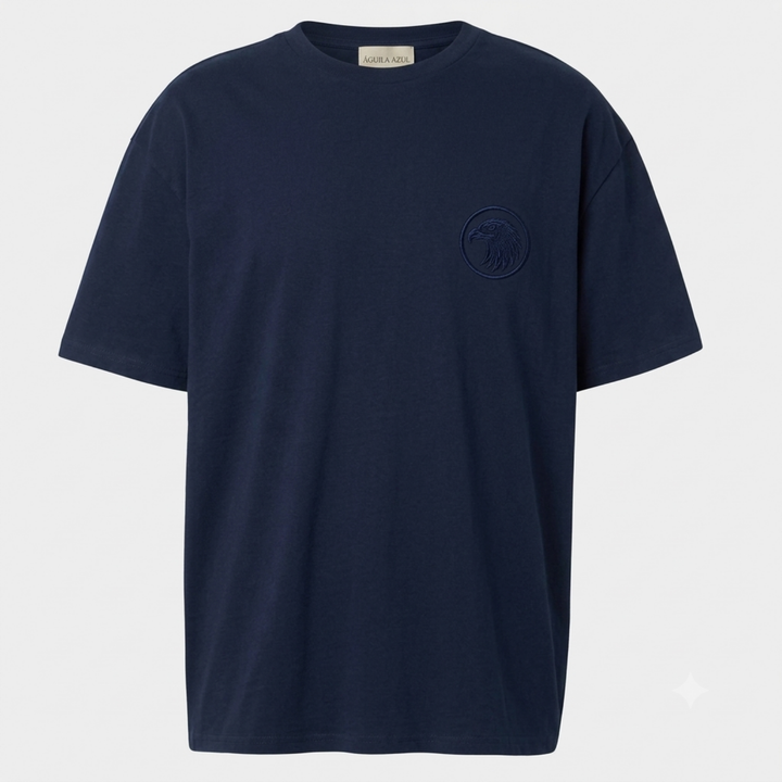 Camiseta Oversize Águila Azul
