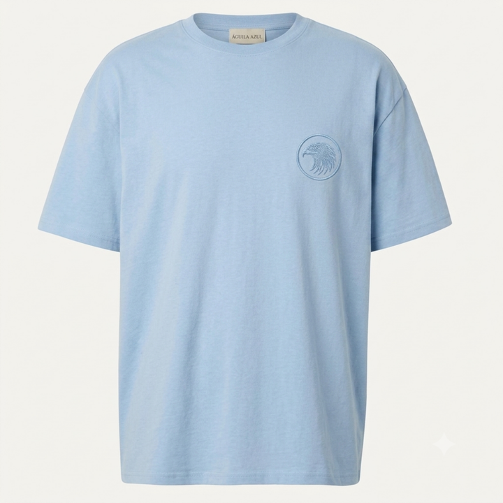 Camiseta Oversize Águila Azul